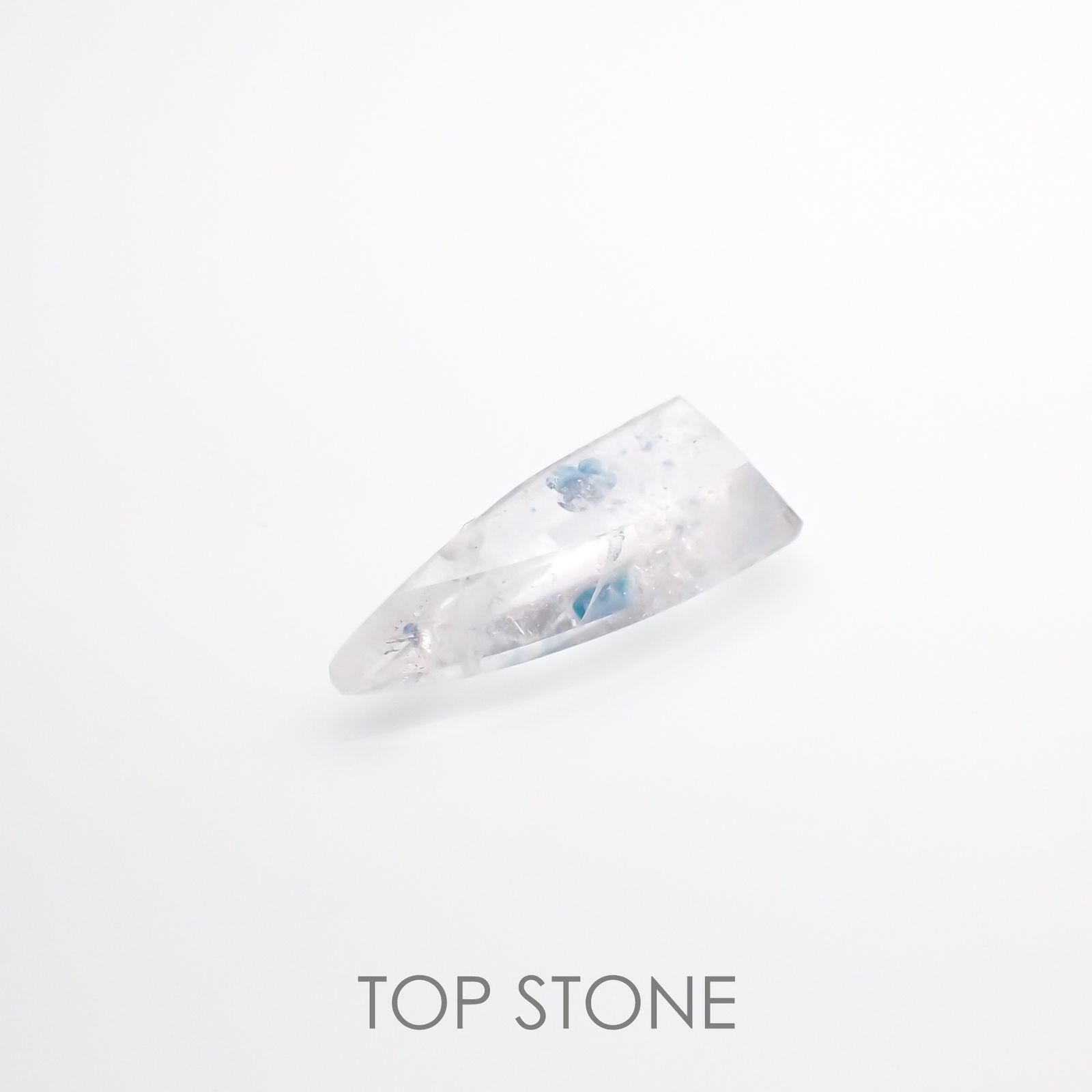 パライバクォーツ ブラジル産 1.24ct[220114257]12.1x4.8mm前後