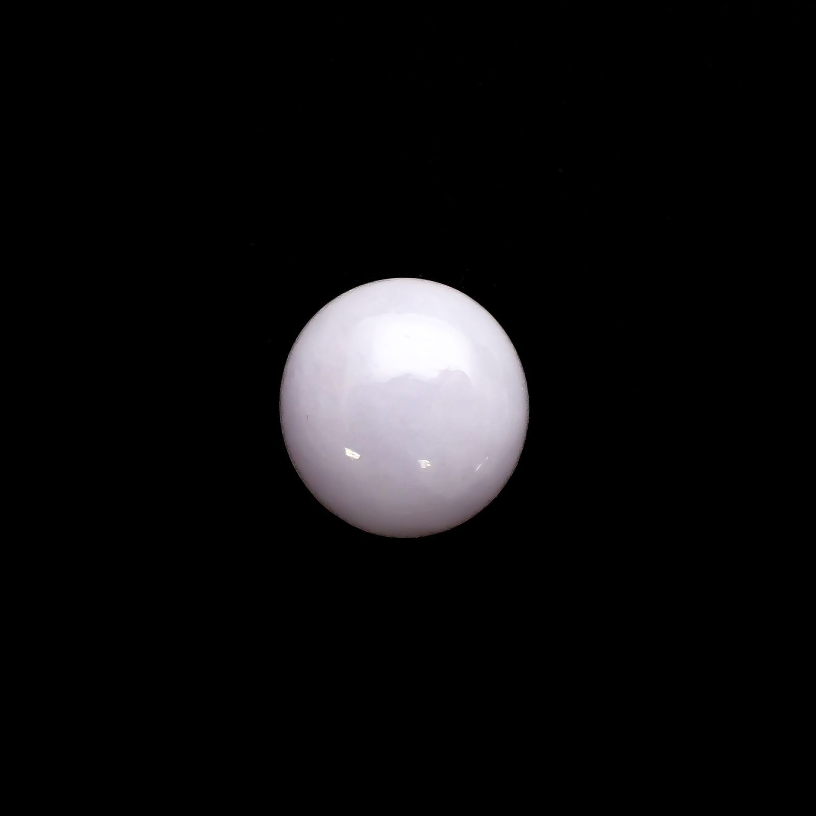 ラベンダー翡翠 ビルマ産 10.32ct [221219379]14.2x13.3mm前後