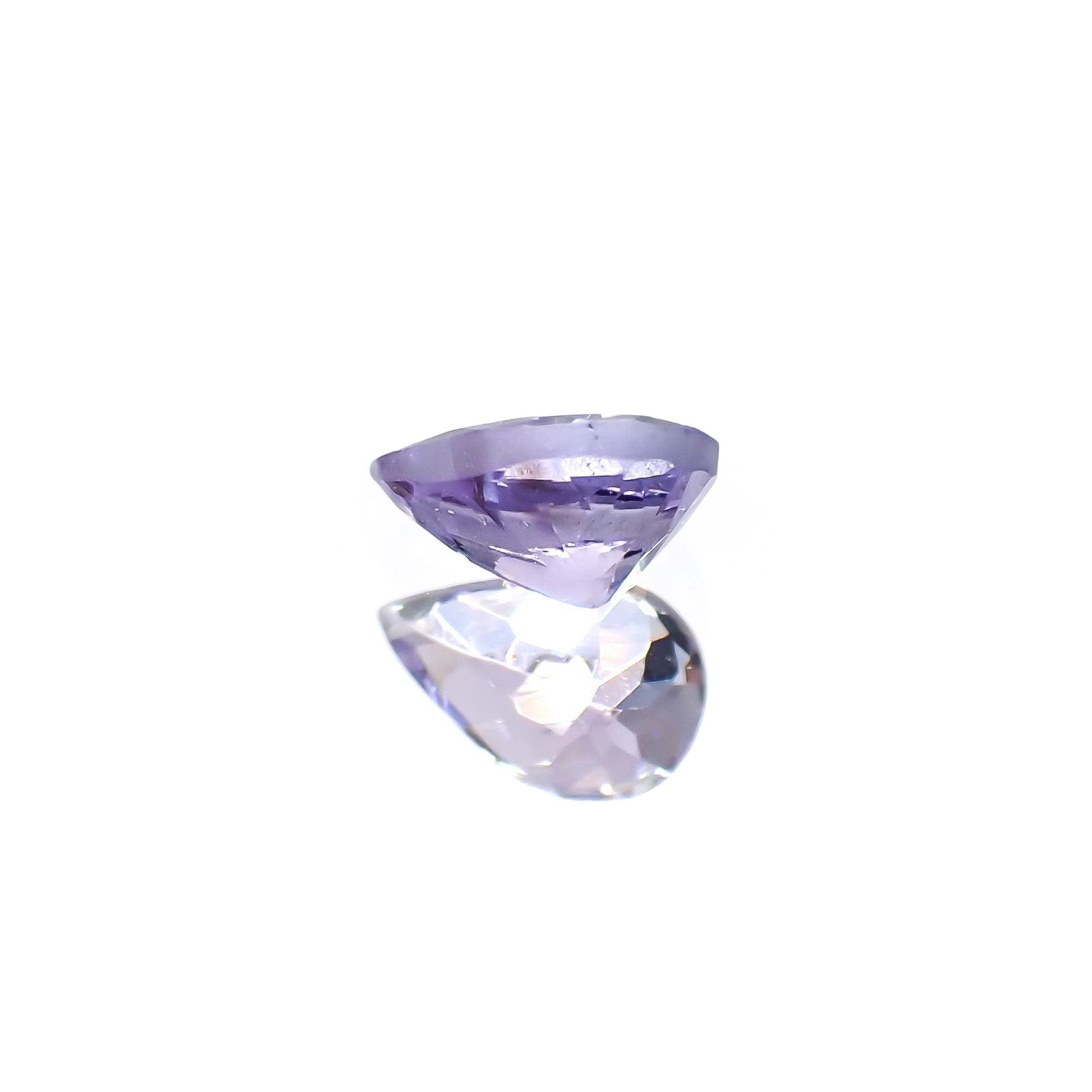 バイオレットゾイサイト(宝石名バイオレット・ゾイサイト)タンザニア産 識別済 0.45ct / 6.1x4mm前後 [220114943]