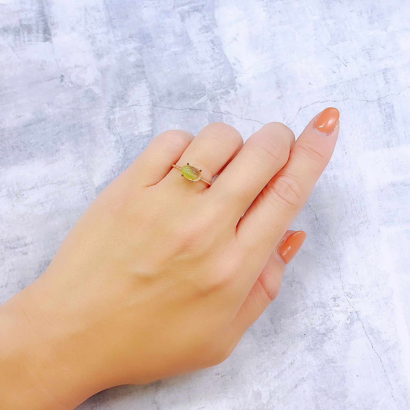 バイカラートルマリンキャッツアイ ブラジル産 1.68ct[221018606]8.1x5.2mm前後