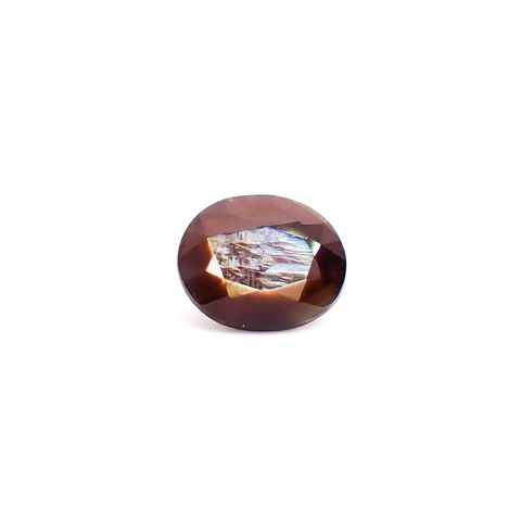 レインボーガーネット 日本・奈良県産 2.76ct / 8.6x7.1mm前後 [260932920]