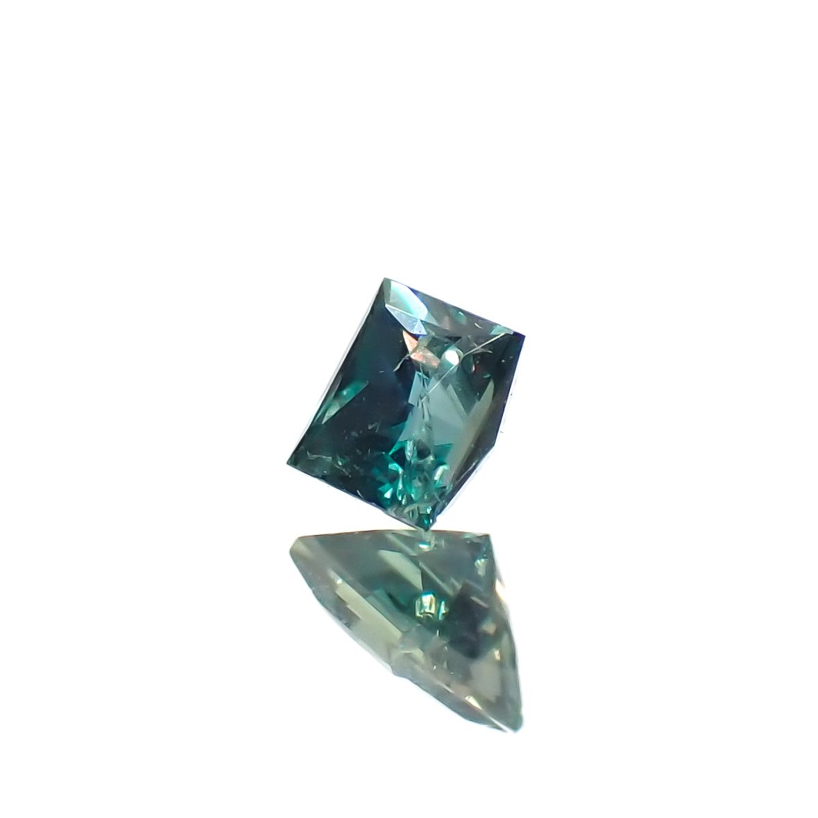 ◇プリンセスカット◇アレキサンドライト ブラジル産 0.13ct[230522056]2.6x2.6mm前後