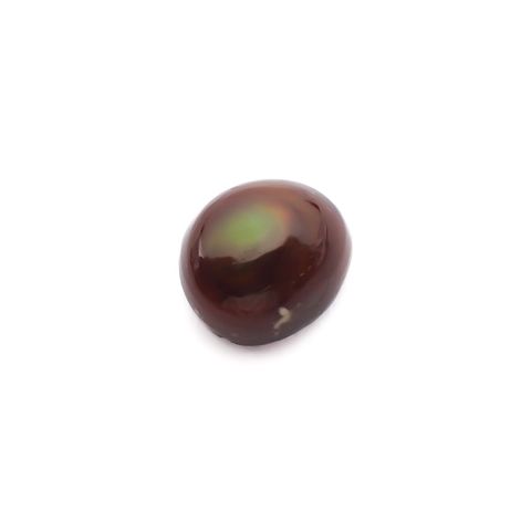 ◇フリーフォーム◇ファイヤーアゲート メキシコ産 3.85ct[220917772]10.1x8.7mm前後