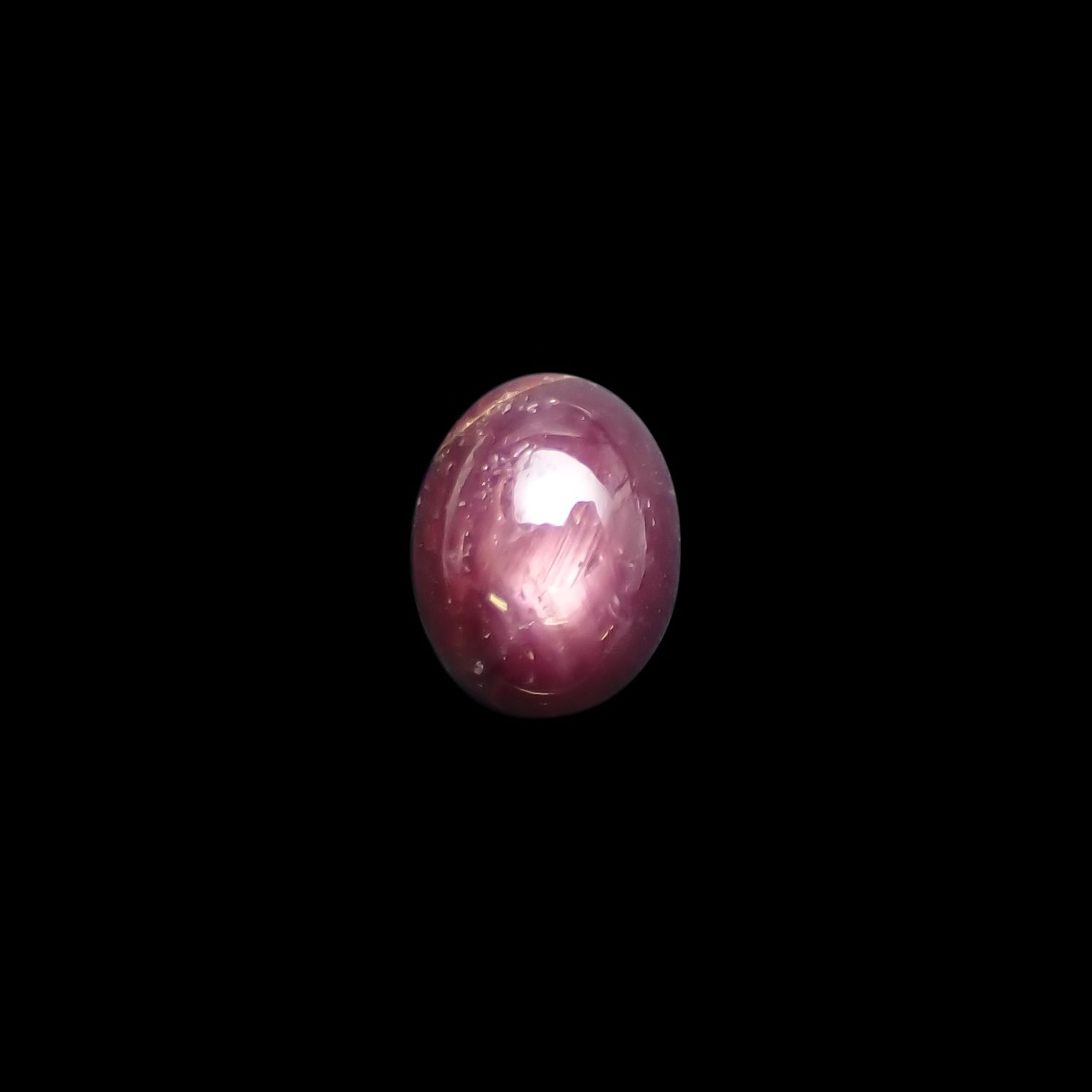 スタールビー インド産 3.85ct[230622403]8.3x6.6mm前後