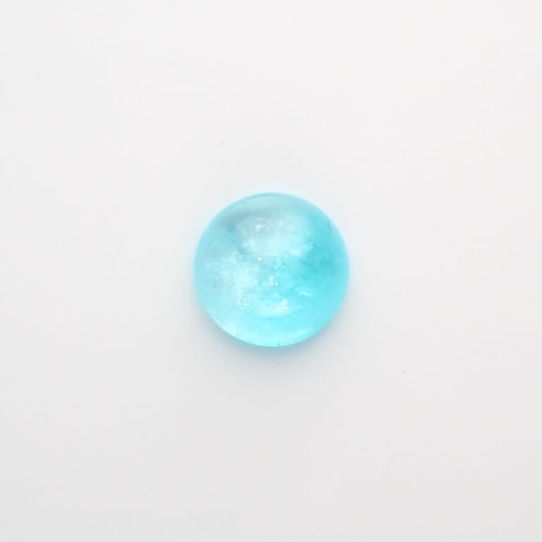 バイカラーパライバトルマリン ブラジル・キントス鉱山産0.84ct[210812197]6.2×6.2mm前後