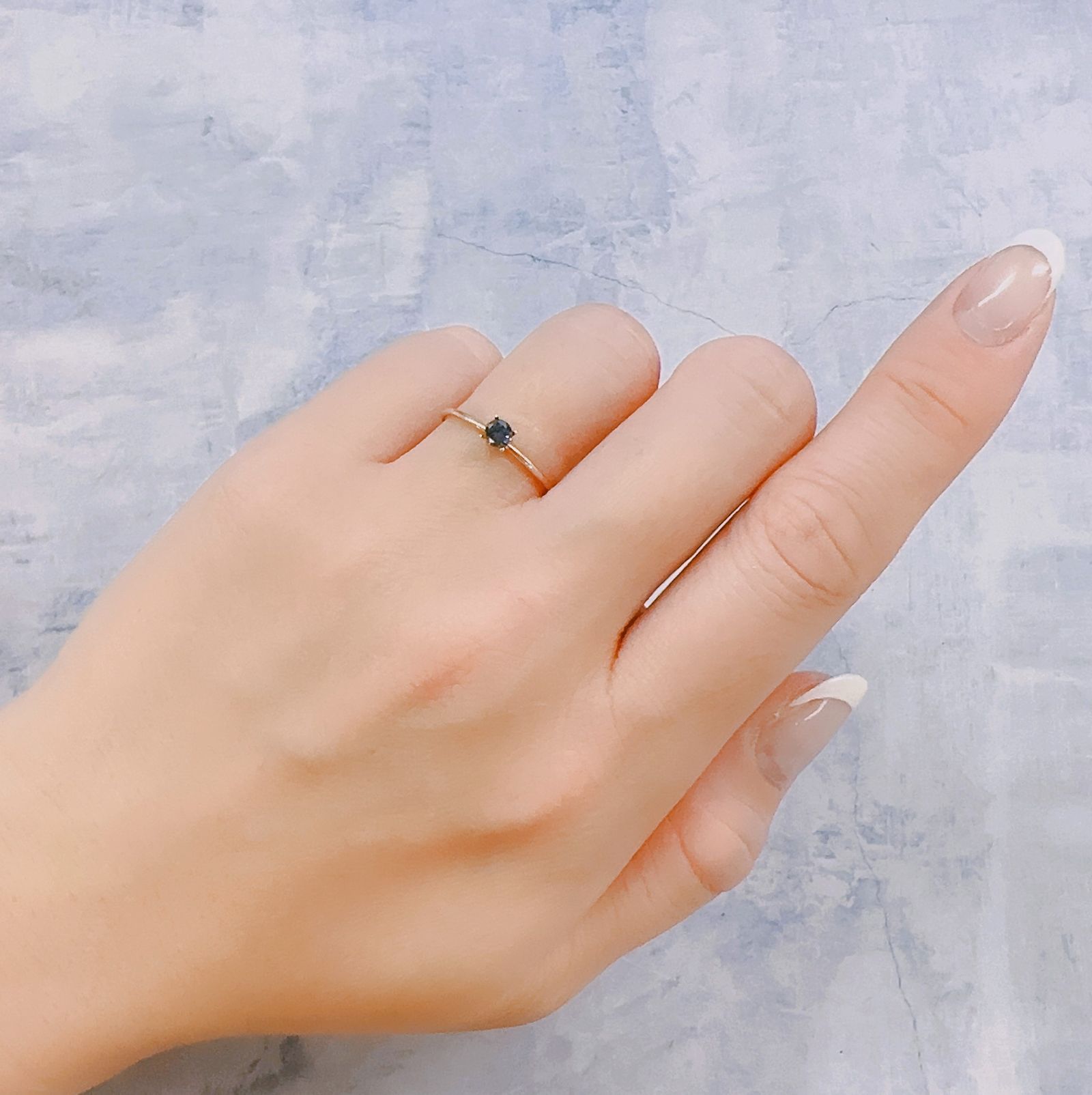 カラーチェンジガーネット アレキタイプ(宝石名ガーネット)マダガスカル・ベキリー産 0.18ct 識別済[221219420]3.3x3.3mm前後