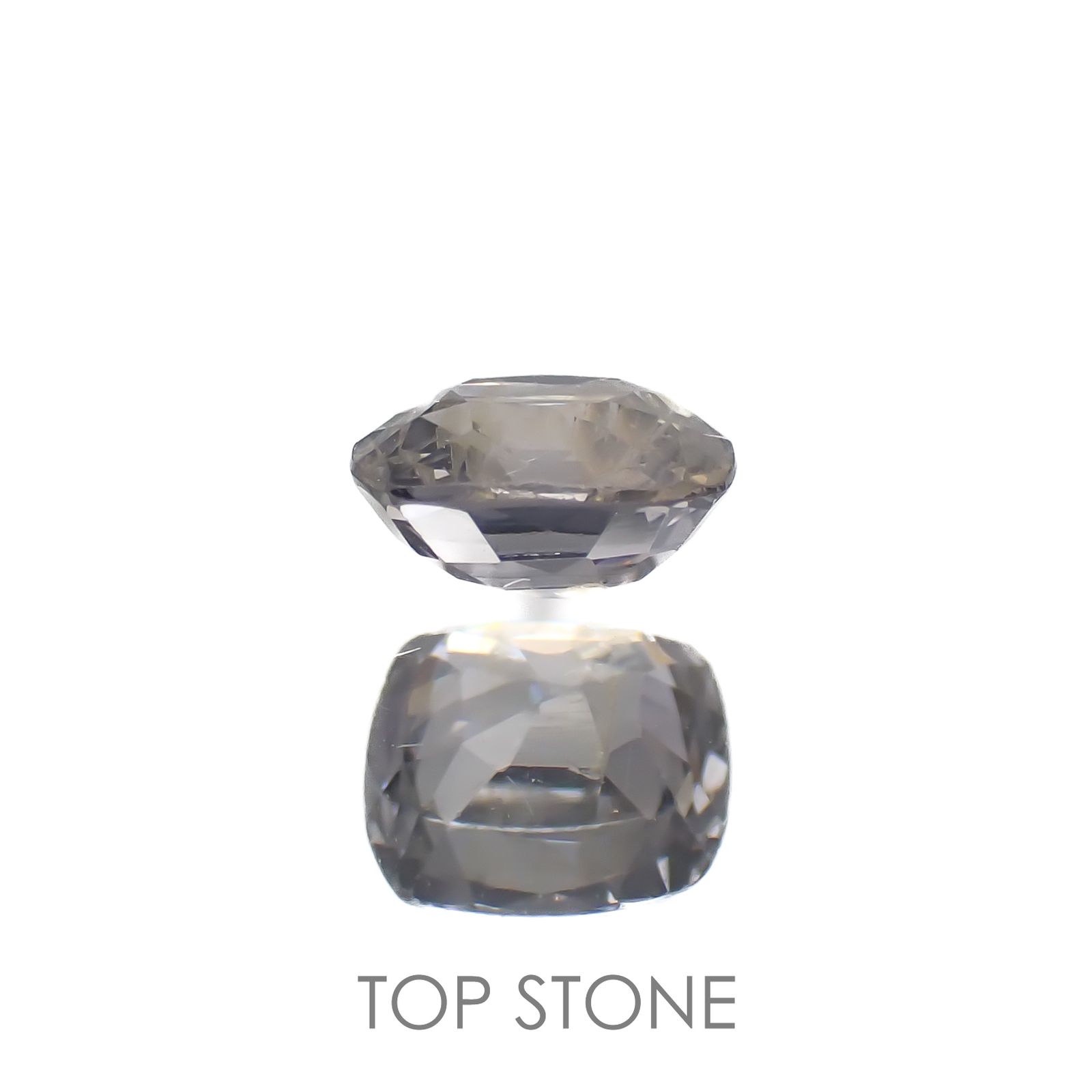 グレースピネル(宝石名スピネル)ビルマ/マダガスカル産 0.75ct 識別済[220817561]5.5x5.2mm前後