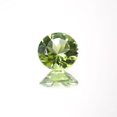 ペリドット(宝石名ペリドット) パキスタン産 1.15ct 識別済[211013089]6.9×6.9mm前後