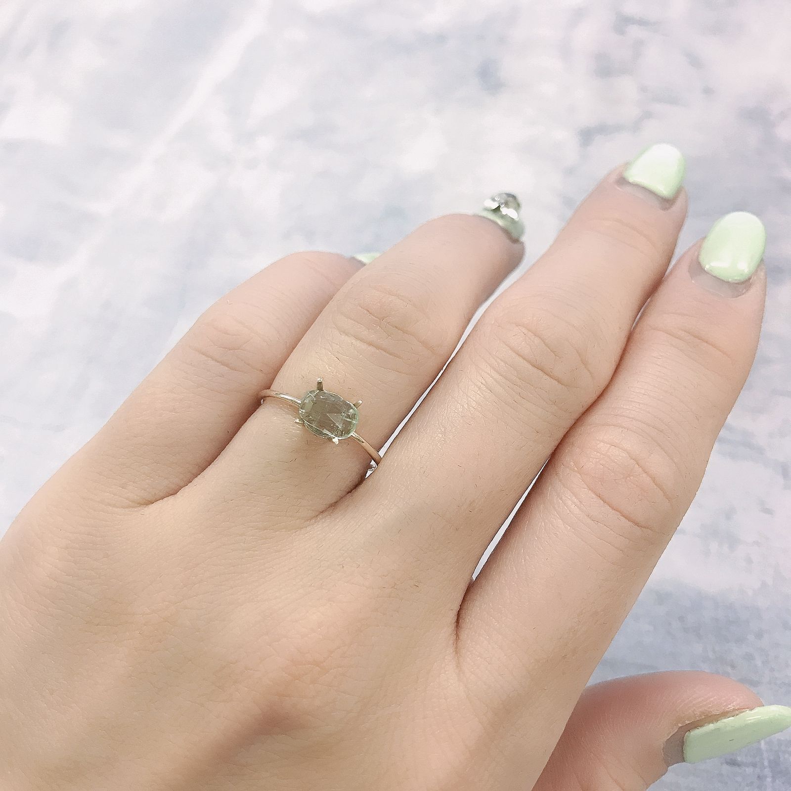 ◇ローズカット◇バナジウムコーネルピン(宝石名コーネルピン)タンザニア・タンガ州産 0.84ct 識別済[220115556]6.9x4.3mm前後