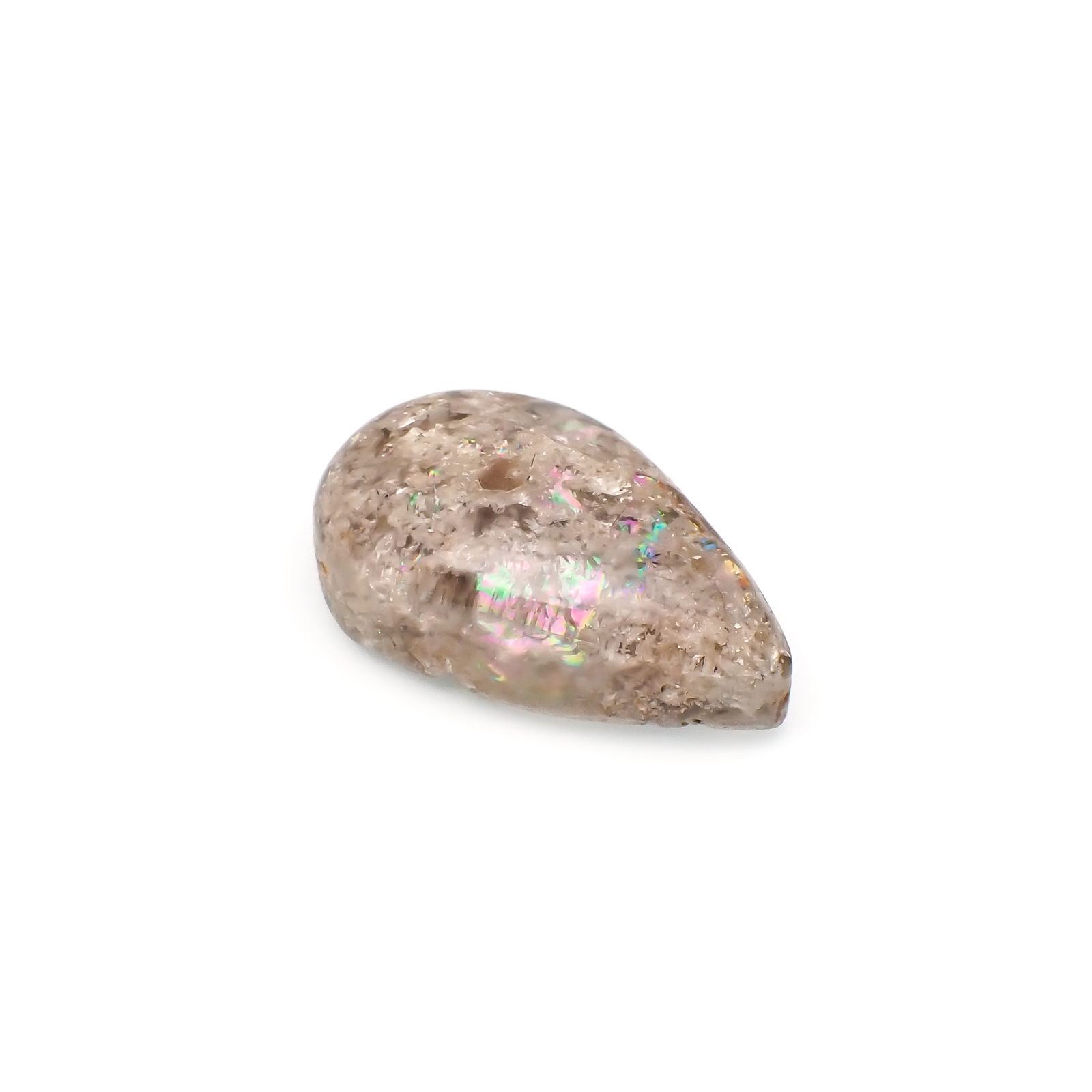 ホワイトガーデンクォーツ ブラジル産 90.97ct[230722629]39.3x24.2mm前後