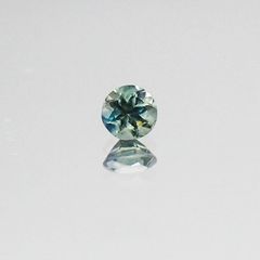 モンタナサファイア アメリカ産 ルース 0.17ct[20073889]3.2×3.2mm前後
