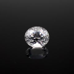 フェナカイト(宝石名フェナカイト)ブラジル産 0.85ct 識別済[230923398]6x5.2mm前後