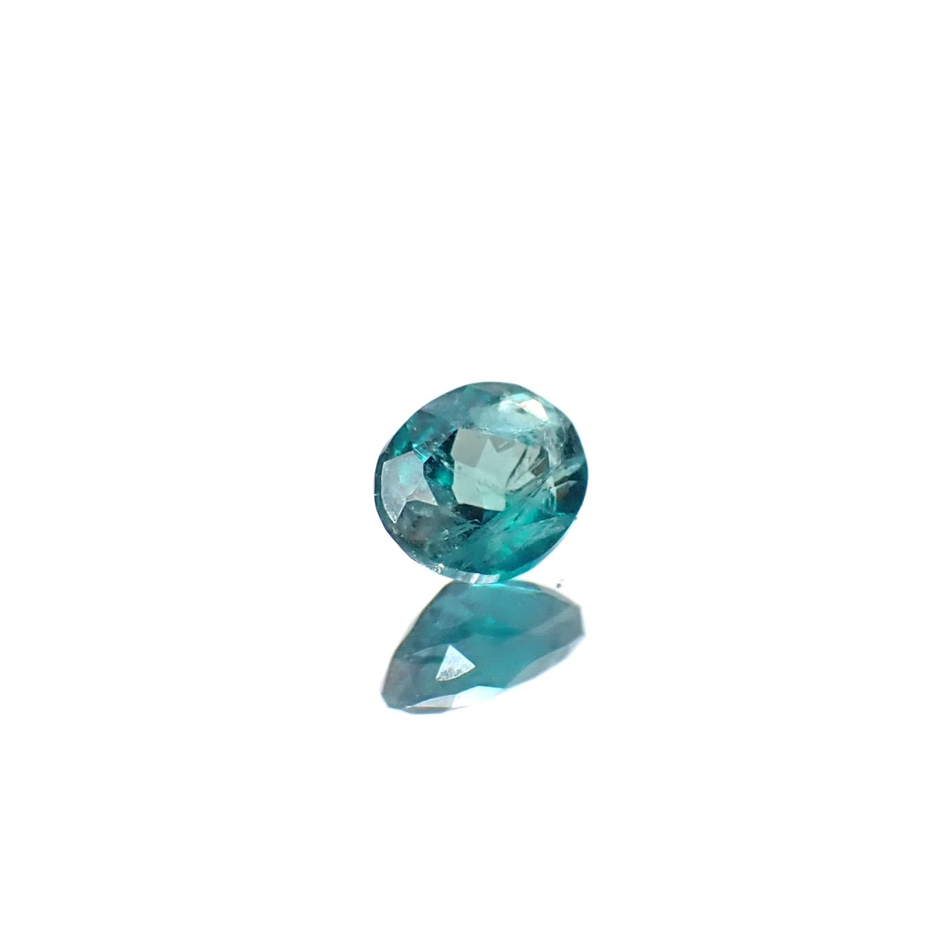 グランディディエライト(宝石名グランディディエライト)マダガスカル産 0.15ct 識別済[241229530]3.8x3mm前後