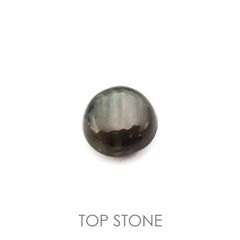 ゴールドシーンサファイア(宝石名シーン・サファイア)ケニア産 0.65ct 識別済[220616217]4.8x4.7mm前後