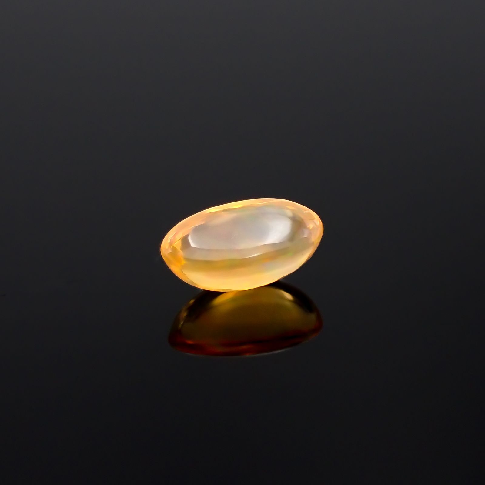 メキシコオパール(宝石名オパール)メキシコ産 0.49ct 識別済[231224591]7.2x3.7mm前後