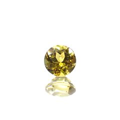 カナリートルマリン ザンビア・カナリー鉱山産 0.27ct[240527817]3.9x3.9mm前後