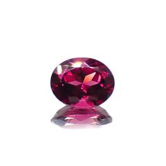 ロードライトガーネット(宝石名ロードライト・ガーネット)ブラジル産 1.87ct 識別済[221219563]8.3x6.6mm前後