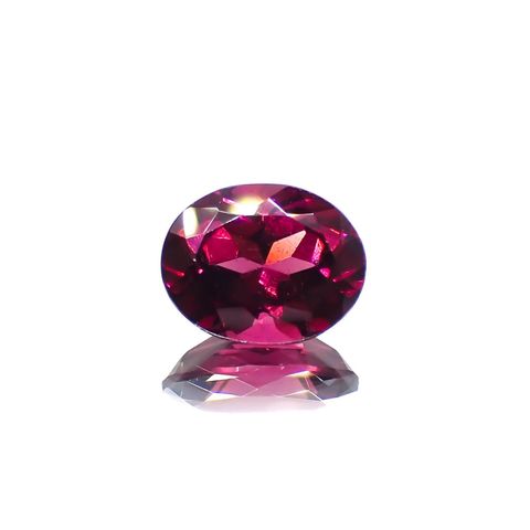 ロードライトガーネット(宝石名ロードライト・ガーネット)ブラジル産 1.87ct 識別済[221219563]8.3x6.6mm前後