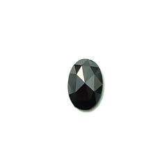 ◇ローズカット◇ブラックダイヤモンド ジンバブエ産 0.53ct / 6.1x4.1mm前後 [251131320]