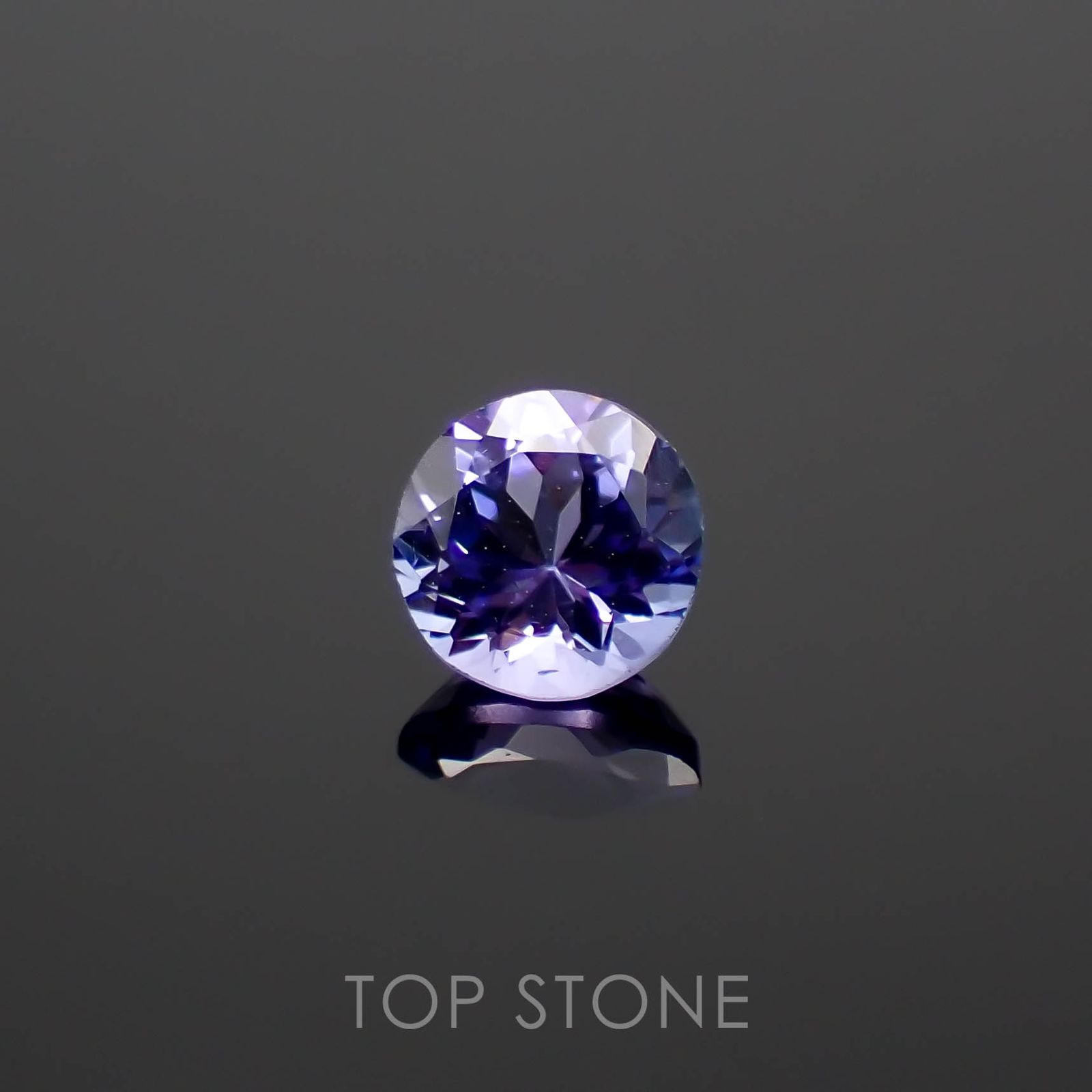 タンザナイト(宝石名タンザナイト)タンザニア産 0.52ct 識別済[230120199]5x4.9mm前後