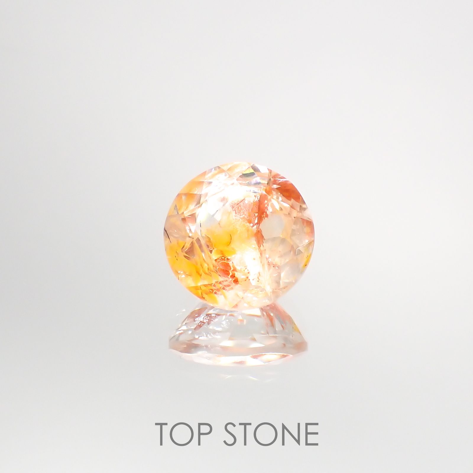 オーロラクォーツ ブラジル・ミナスジェライス産 3.64ct[220114365]10.2x10.2mm前後