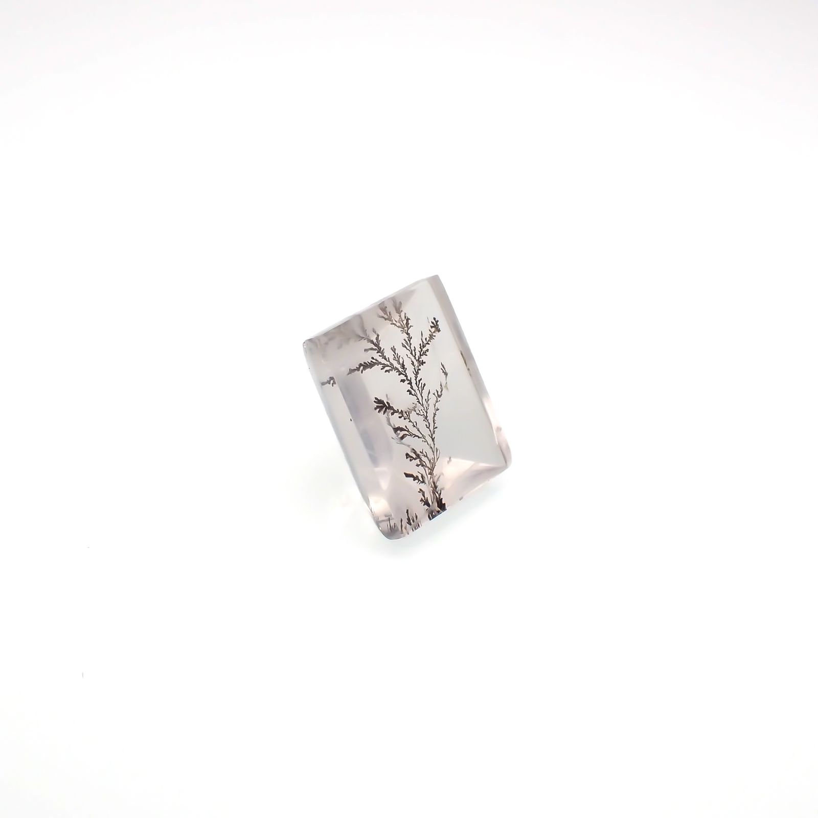 デンドリチッククォーツ ブラジル産 10.55ct[230823239]13.8x11.8mm前後