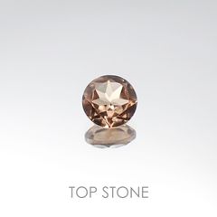 カラーチェンジマラヤガーネット(宝石名ガーネット) タンザニア・マヘンゲ産 0.58ct 識別済[20106084]5×5mm前後