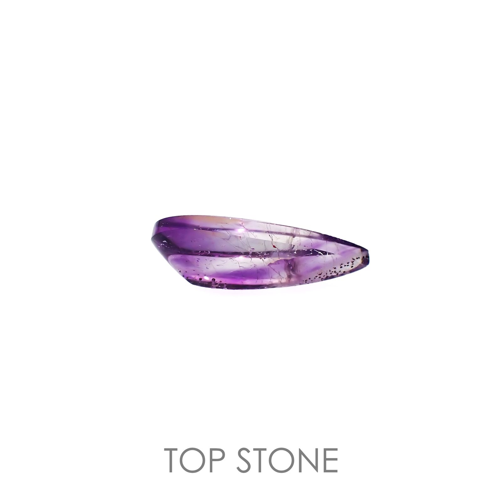 アメジストエレスチャル ブラジル産 5.15ct[220917977]18.9x8.5mm前後