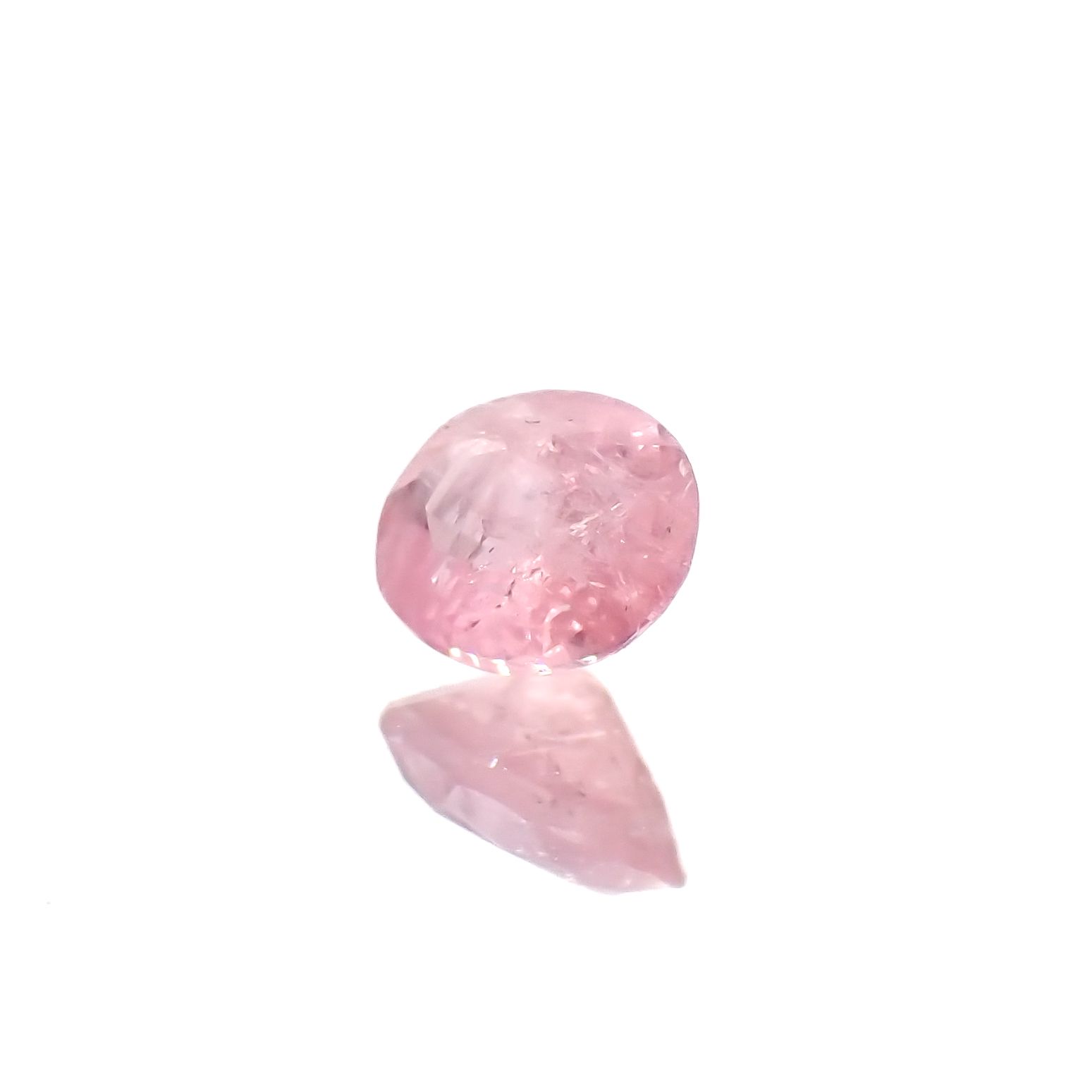 ペツォッタイト(ラズベリル)(宝石名ペツォッタイト)マダガスカル産 0.12ct 識別済[231023735]3.5x3mm前後