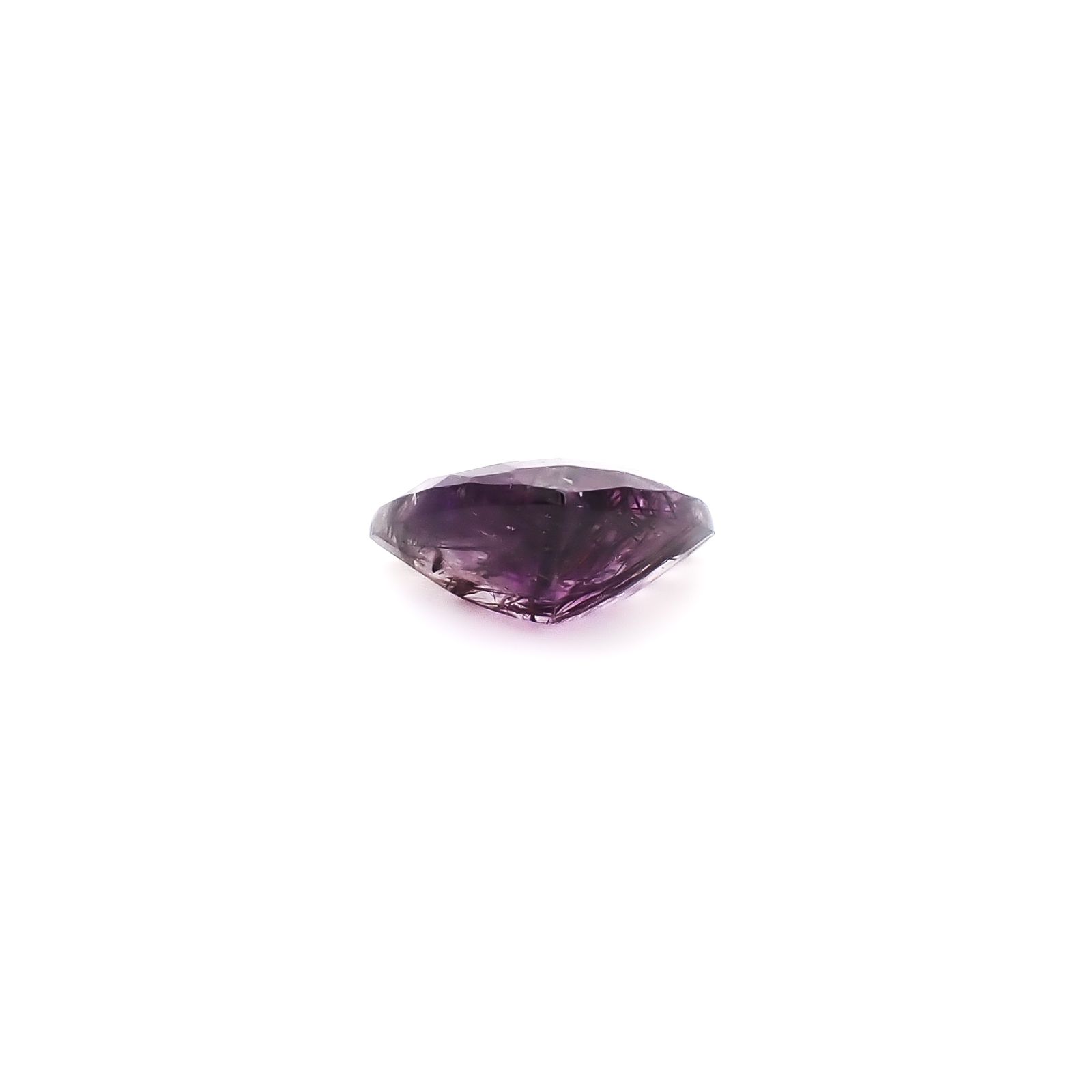 ◇チェッカーカット◇アメジストエレスチャル ブラジル産 6.33ct / 14x14.4mm前後 [260933032]