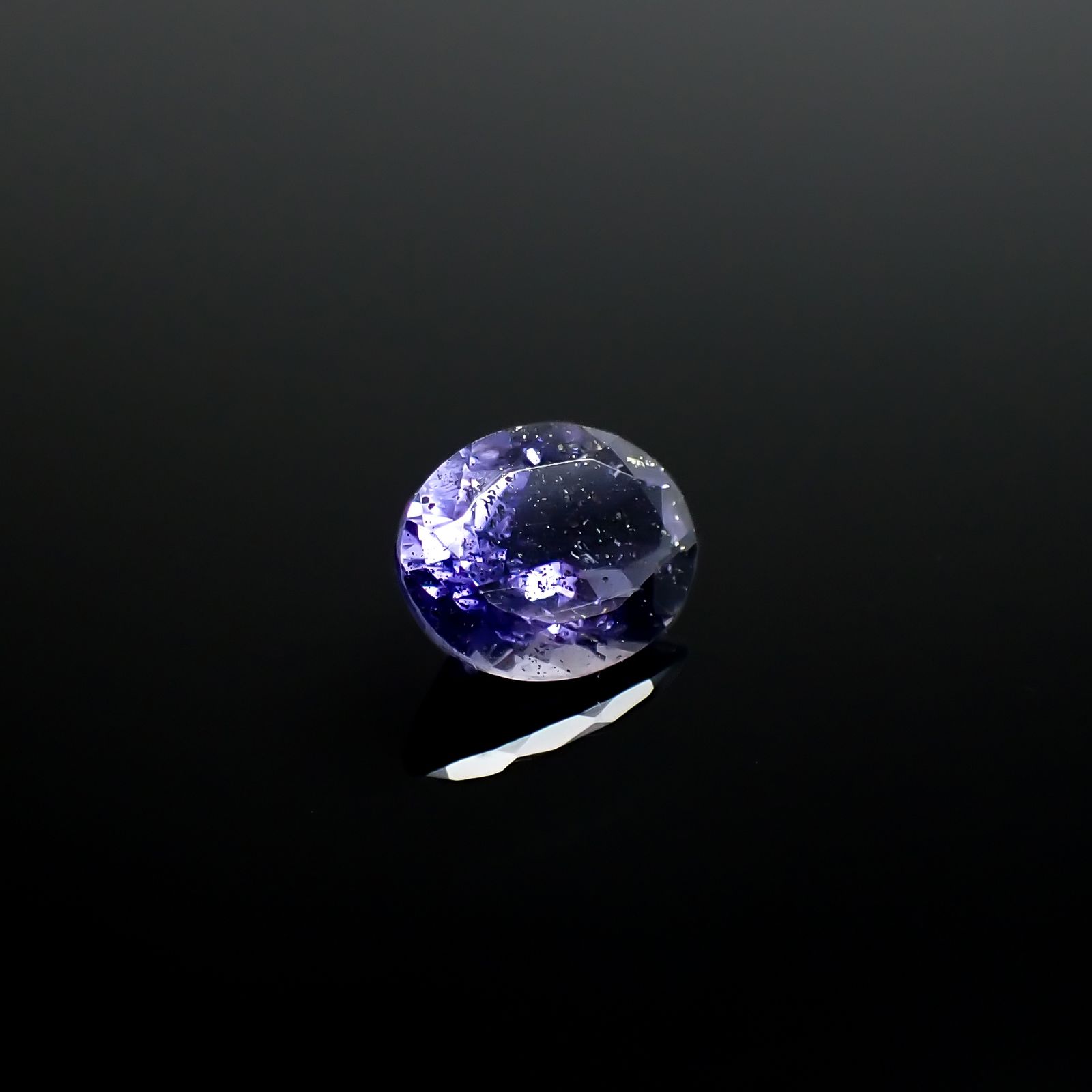アイオライトサンストーン インド/ブラジル産 1.52ct[231224844]8.8x7mm前後
