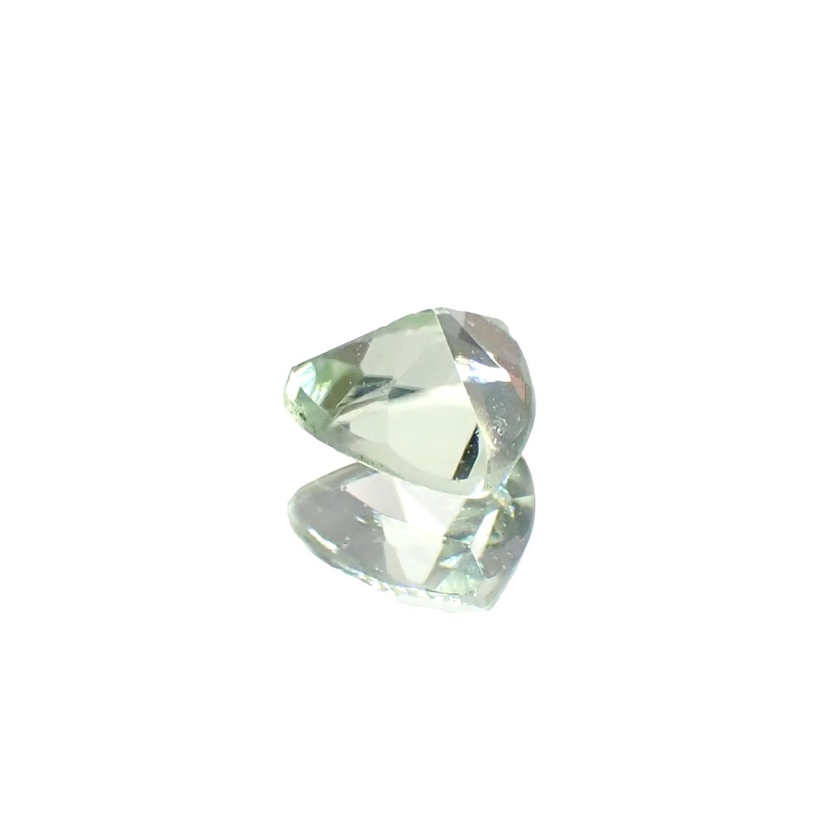 ミントペリドット パキスタン/ノルウェー産 0.18ct / 3.6x3.7mm前後 [250730644]