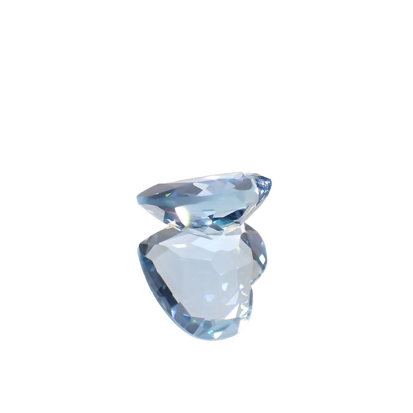 サンタマリアアクアマリン ブラジル産 1.29ct[231224582]8x8.2mm前後