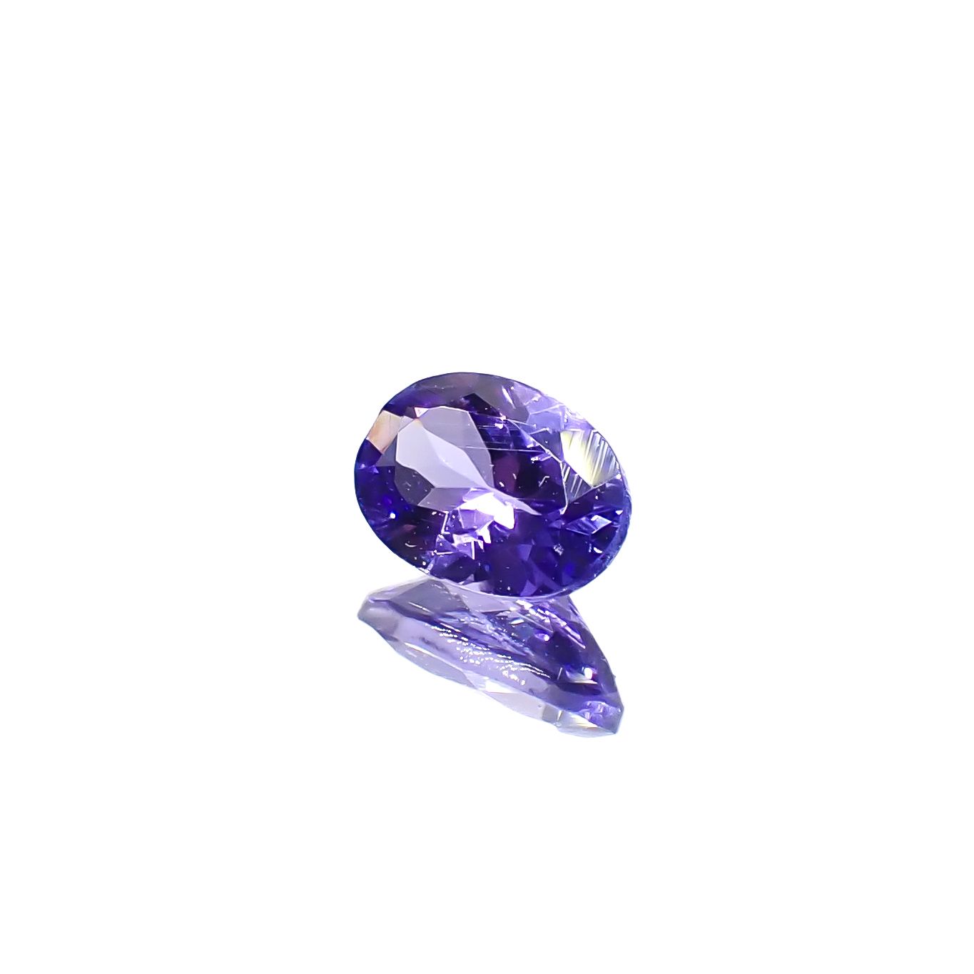 タンザナイト(宝石名タンザナイト)タンザニア産 0.48ct 識別済[240628334]5.9x4mm前後