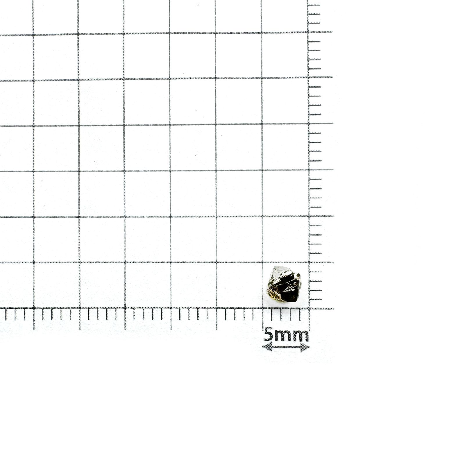 ソーヤブルダイヤモンド 原石 0.43ct[240326559]4.5x3.4mm前後