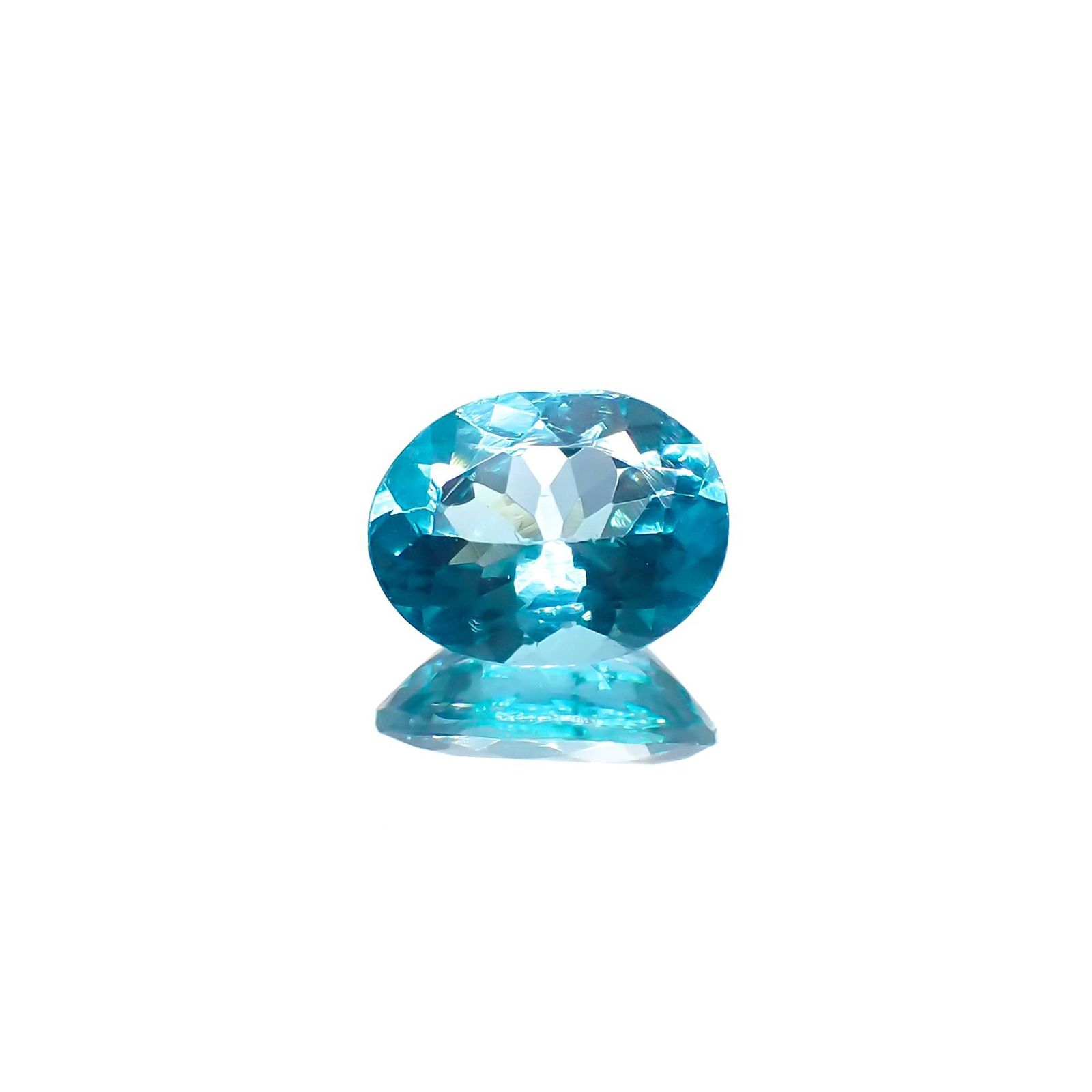 アパタイト(宝石名アパタイト)ブラジル産 識別済 1.84ct / 8.9x7mm前後 [251021344]