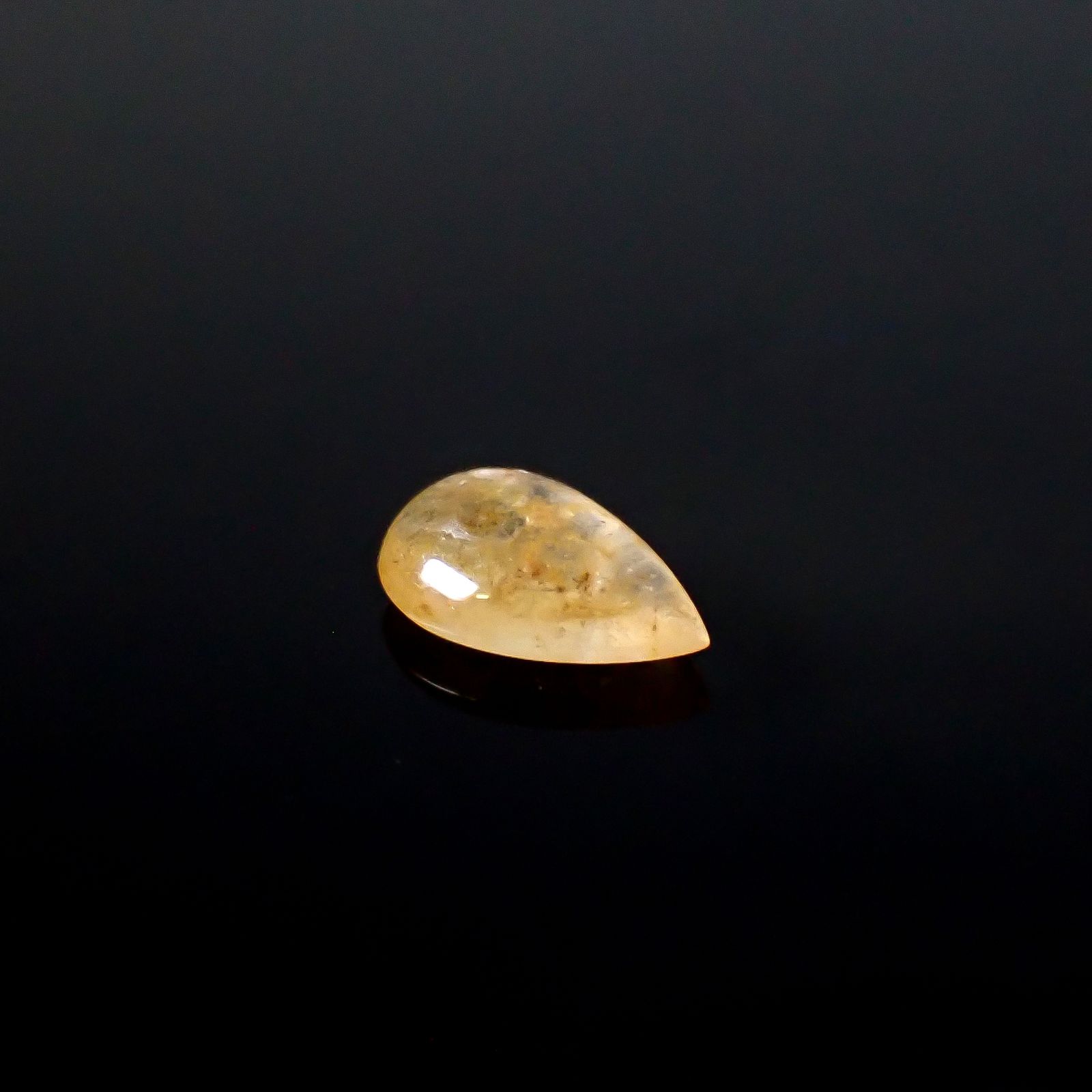 北海道石(北海道オパール) 北海道河東郡鹿追町然別産 1.23ct [250530382]10.8x7.1mm前後