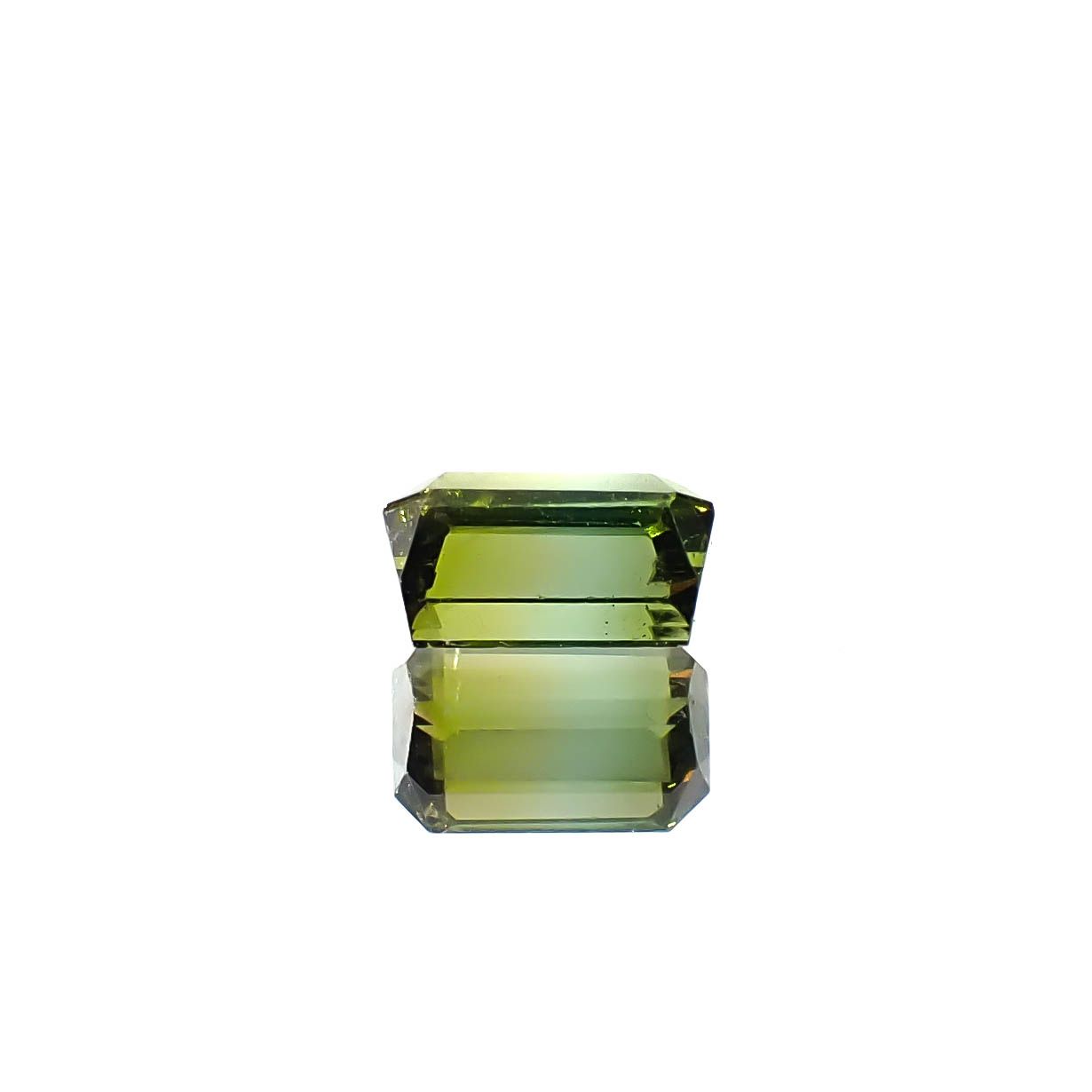 バイカラートルマリン アフガニスタン産 0.75ct [250730926]6.4x4.1mm前後