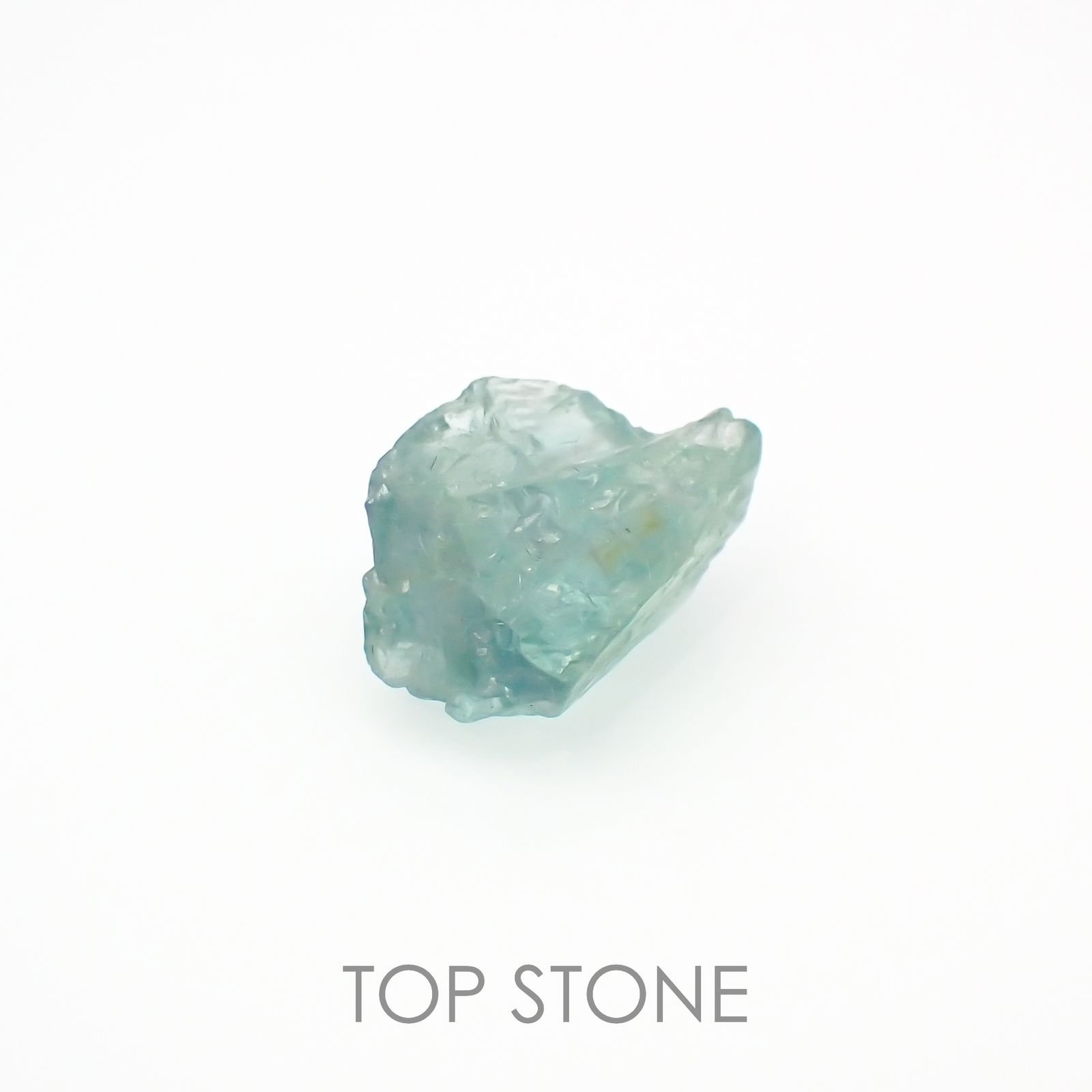 ブルーグリーンコーネルピン 原石 タンザニア産 3.08ct[221219196]10.3x7.5mm前後