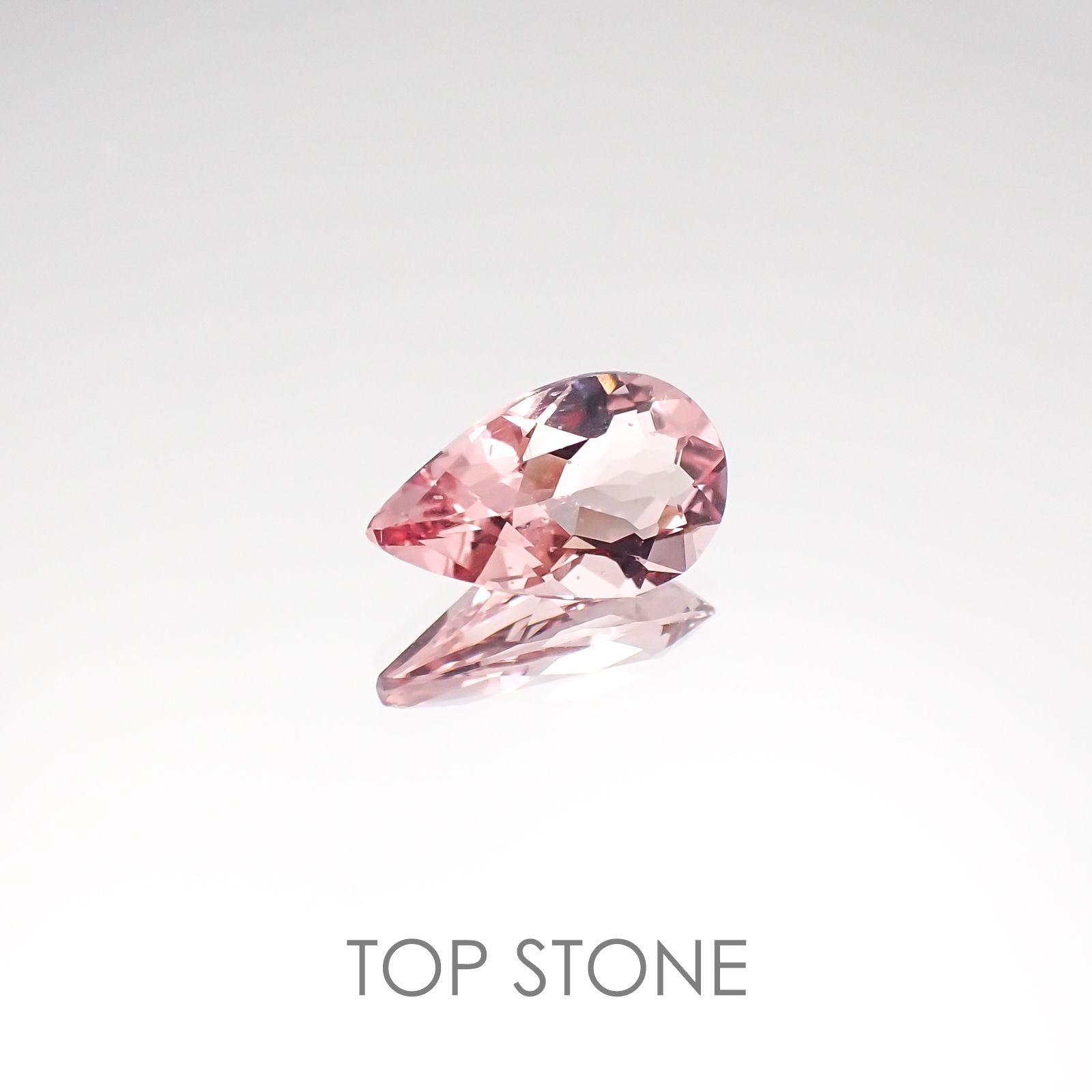 モルガナイト(宝石名モルガナイト) ナイジェリア産 1.66ct 識別済[20127414]11.4×6.9mm前後