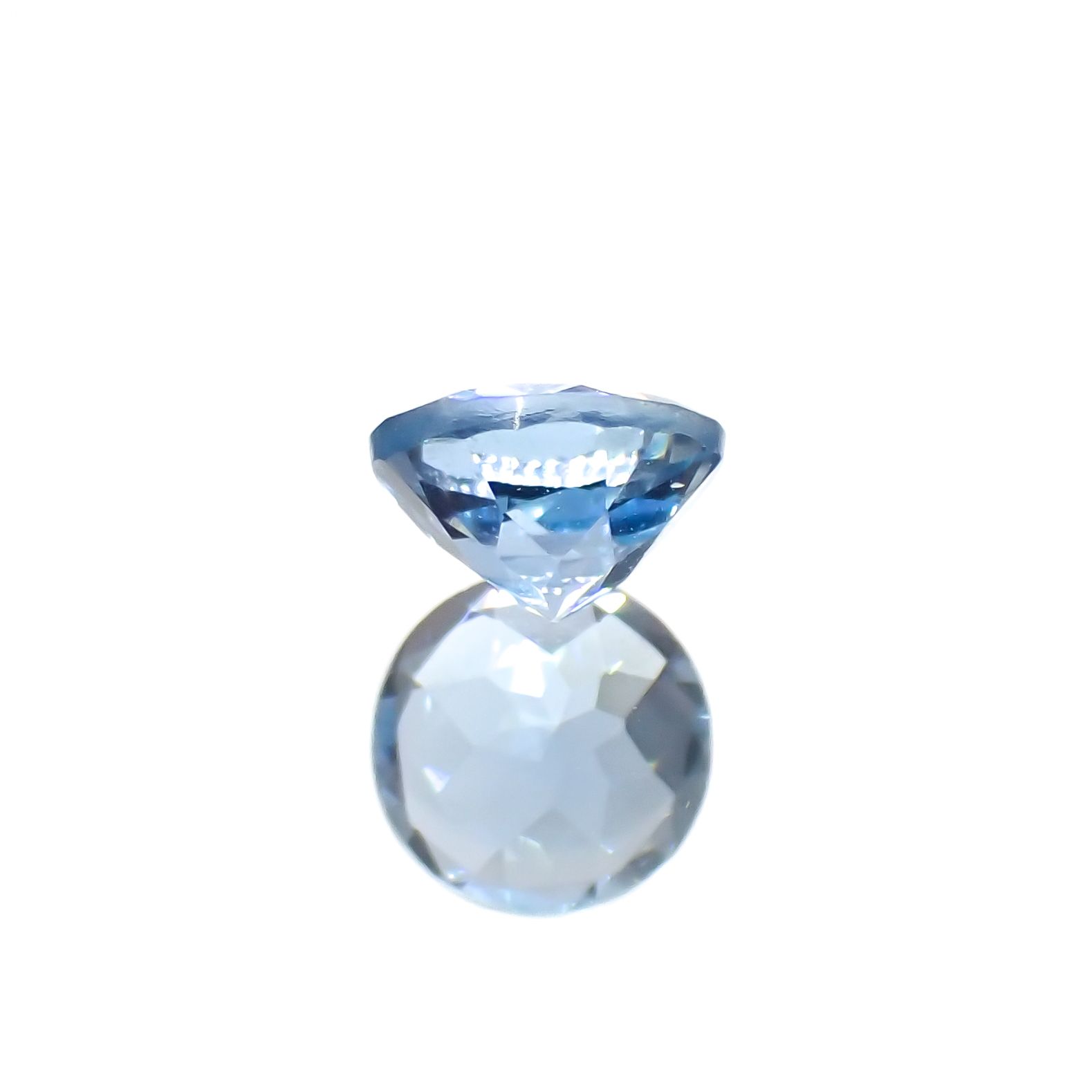 サンタマリアアクアマリン ブラジル産 0.32ct[230320971]4.4x4.4mm前後