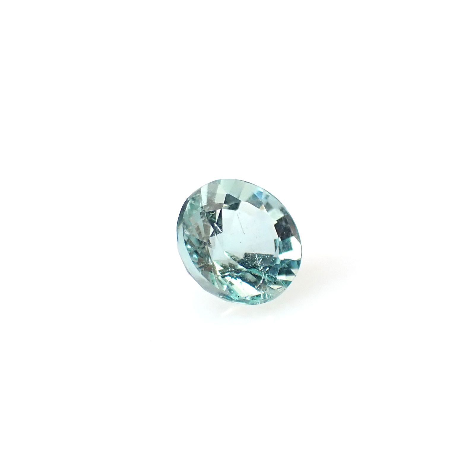 ミントベリル ナイジェリア産 0.32ct [250430202]4.4x4.4mm前後