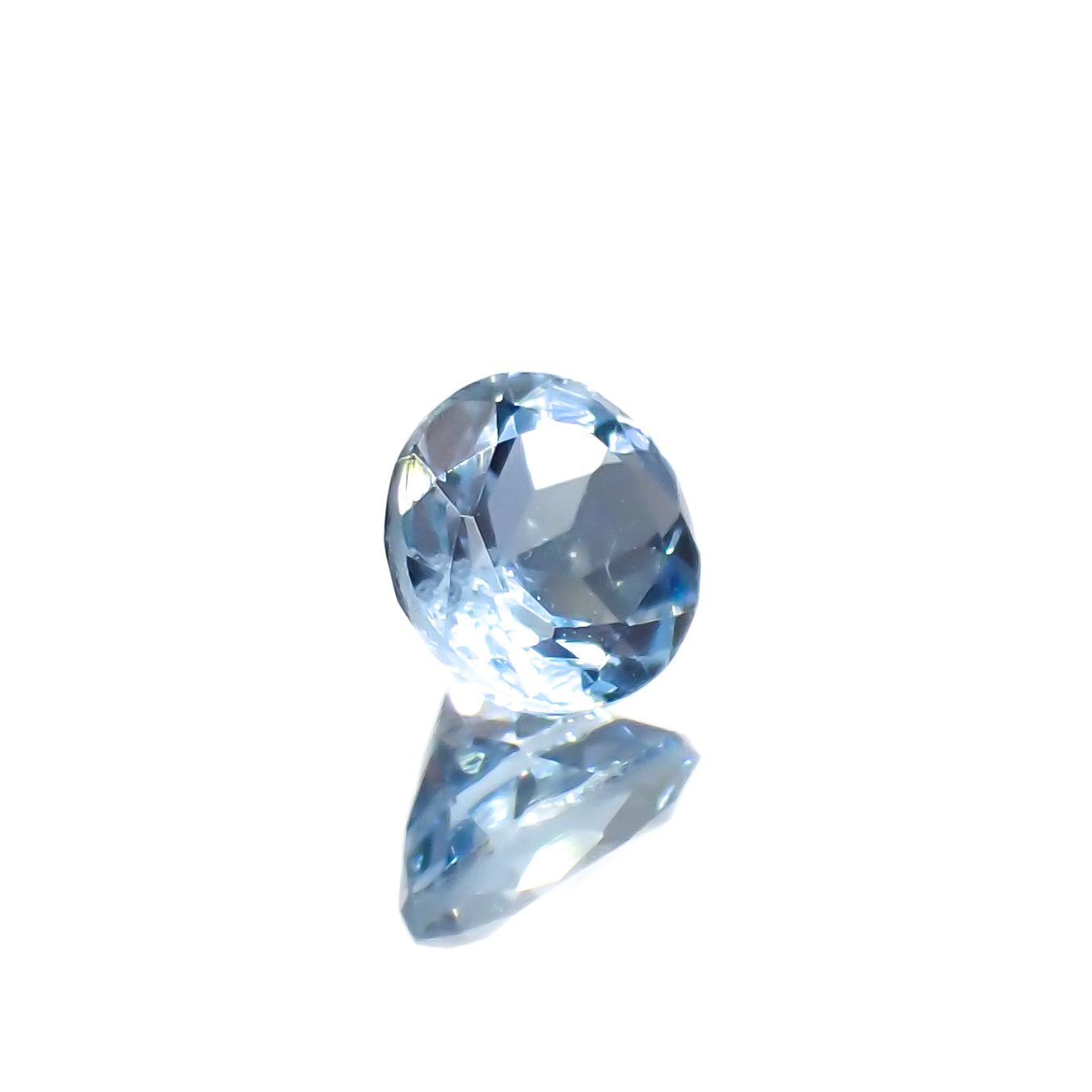サンタマリアアクアマリン ブラジル産 0.34ct[230320973]4.4x4.4mm前後