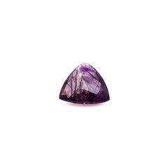 アメジストエレスチャル ブラジル産 8.97ct / 15.9x16.3mm前後 [260933027]