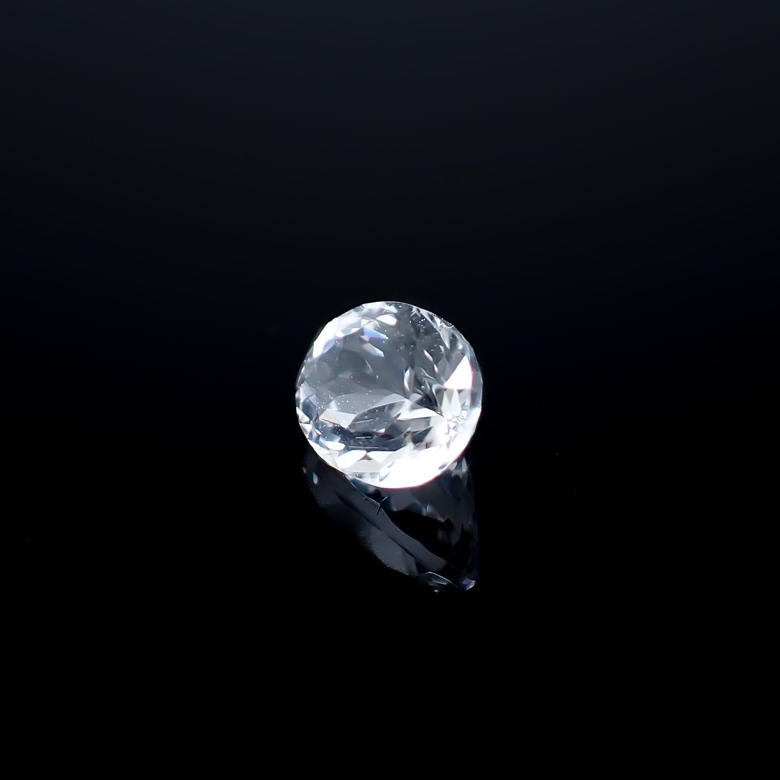 ハーキマーダイヤモンド アメリカ・ニューヨーク州産 0.83ct / 6.9x5.2mm前後 [260632485]