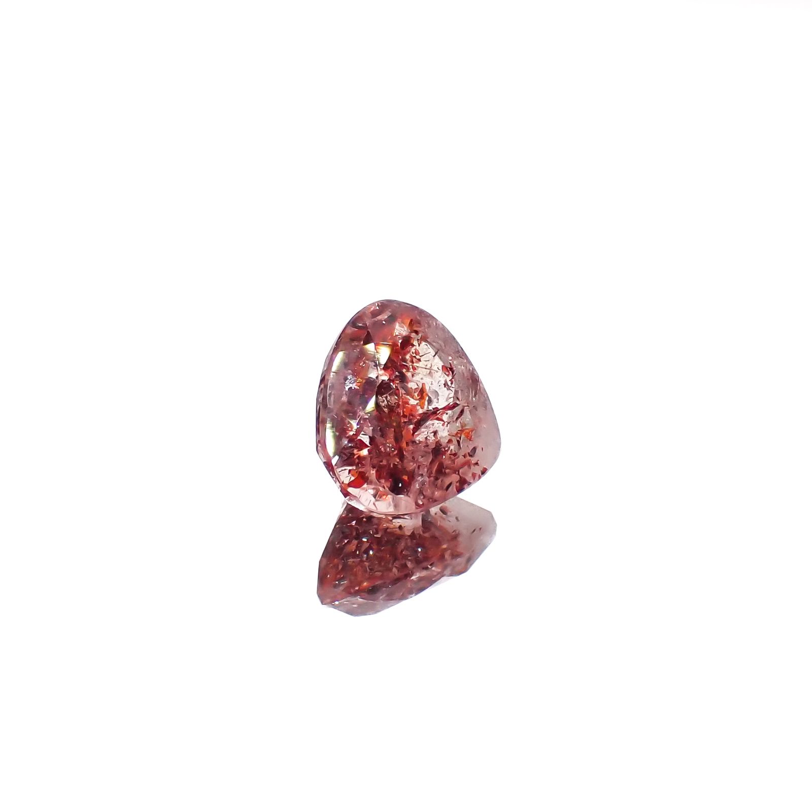 ファイヤークォーツ ナイジェリア産 2.05ct[240326723]14.2x13.2mm前後