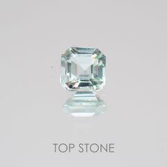 ミントベリル(宝石名グリーン・ベリル) ブラジル産 0.20ct 識別済[21059711]3.6×3.6mm前後