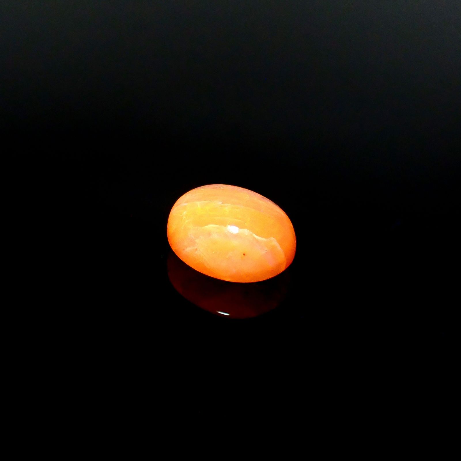 北海道オパール 北海道河東郡鹿追町然別産 2.93ct [250530399]10.6x8.3mm前後