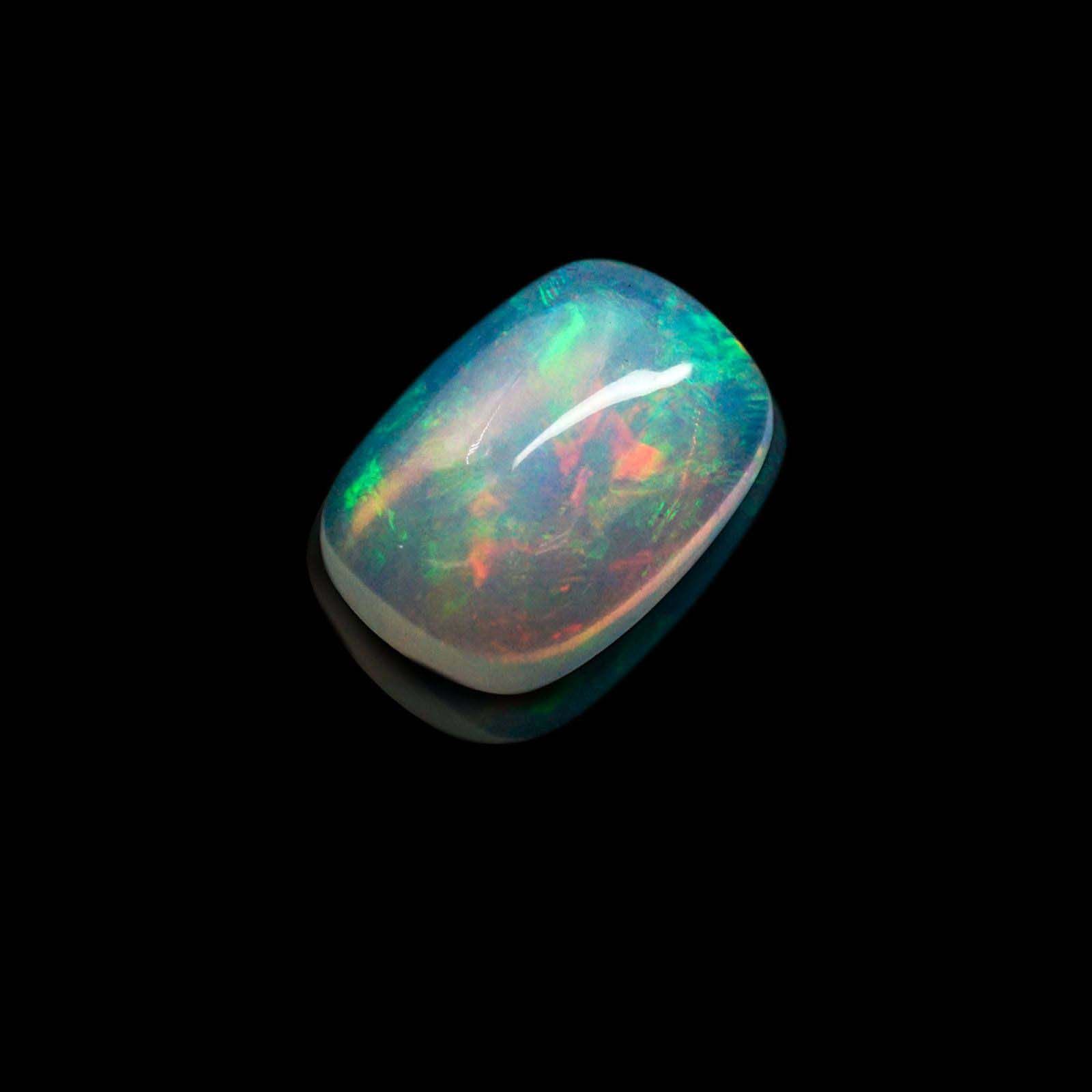 エチオピアオパール(宝石名オパール)エチオピア産 4.70ct 識別済[230722820]14.3x10.4mm前後