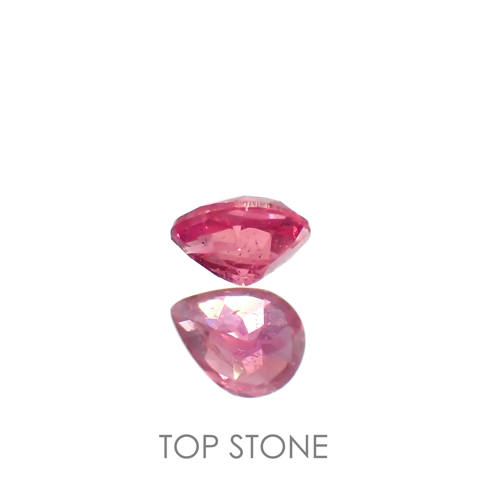 ピンクサファイア(宝石名サファイア)タンザニア・ウィンザー産 0.27ct 識別済[220616163]4.4x3.2mm前後